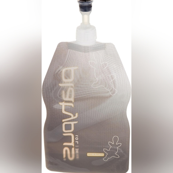 $6 w/$15+ bundle Platypus Soft Bottle with Hyper Flow Cap, Gray, 1-Liter - Picture 2 of 3
